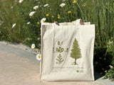 GTRLC x Dani Knoph: Northern White Cedar grocery tote