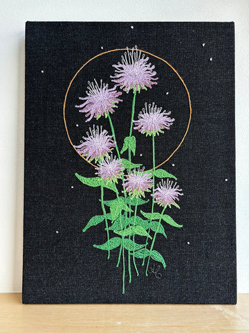 GTRLC x Dana Falconberry: Bee Balm Original Artwork