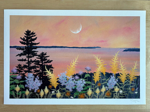GTRLC x Dana Falconberry: Summer Soiree at the Ridge Print